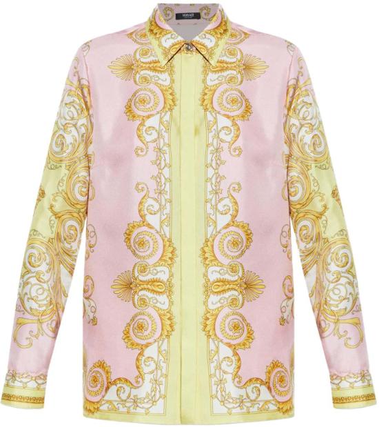 26SS 베르사체 블라우스 10013601A171655Y590 YELLOW