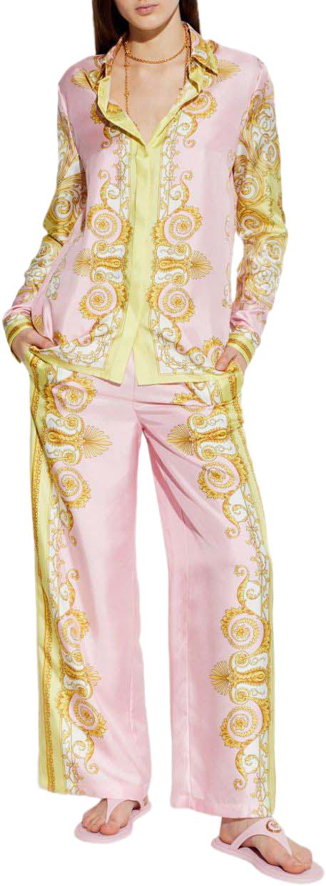 26SS 베르사체 블라우스 10013601A171655Y590 YELLOW - VERSACE