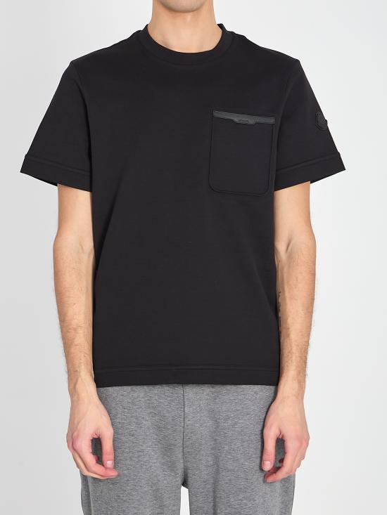 26SS 몽클레어 반팔 티셔츠 L10918C00050 BLACK