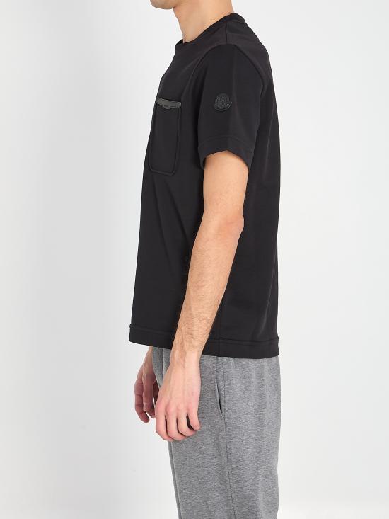 26SS 몽클레어 반팔 티셔츠 L10918C00050 BLACK - MONCLER