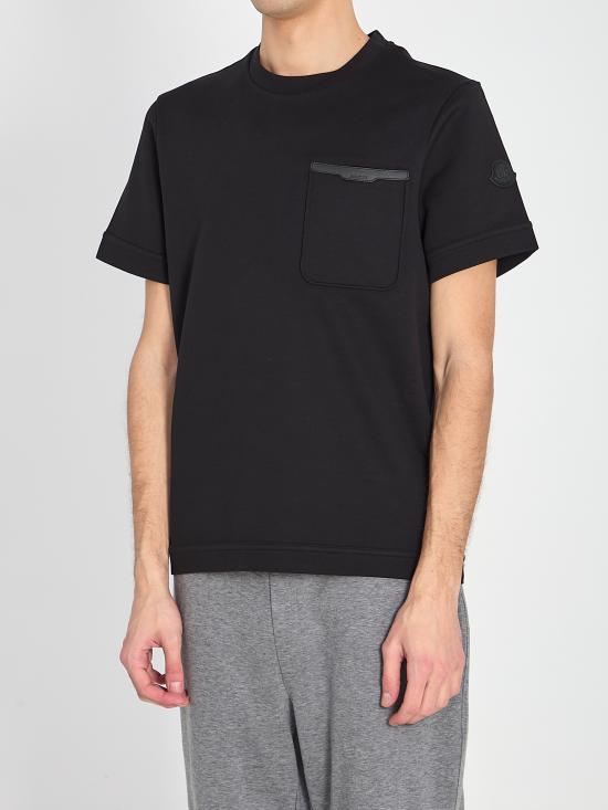 26SS 몽클레어 반팔 티셔츠 L10918C00050 BLACK - MONCLER