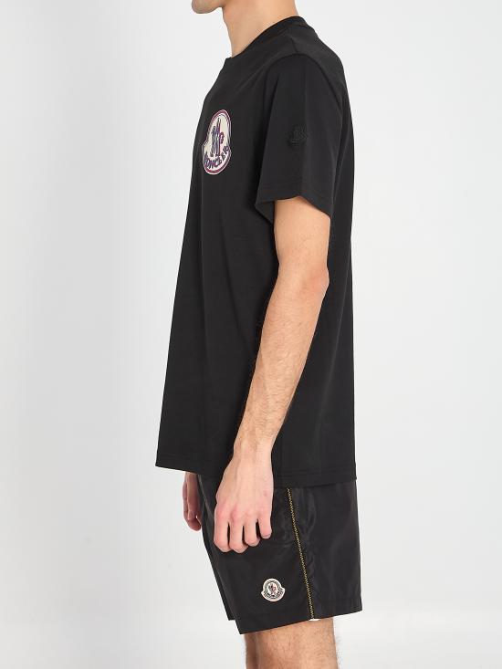 26SS 몽클레어 반팔 티셔츠 L10918C00034 BLACK - MONCLER