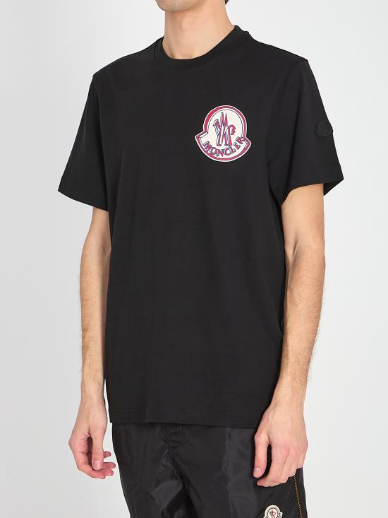 26SS 몽클레어 반팔 티셔츠 L10918C00034 BLACK - MONCLER