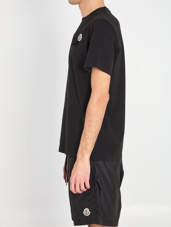 26SS 몽클레어 반팔 티셔츠 L10918C00067 BLACK - MONCLER