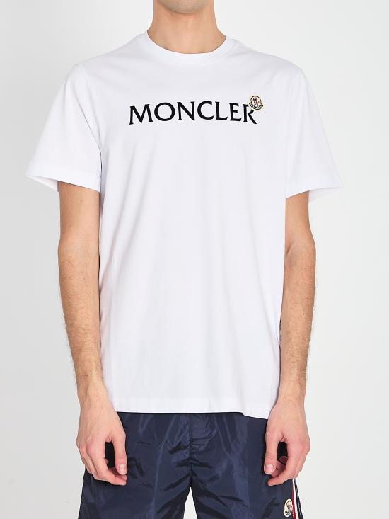 26SS 몽클레어 반팔 티셔츠 L10918C00067 WHITE