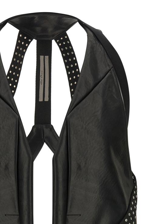 26SS 릭 오웬스 베스트 RR01F2910LGBR3S09 Black - RICK OWENS