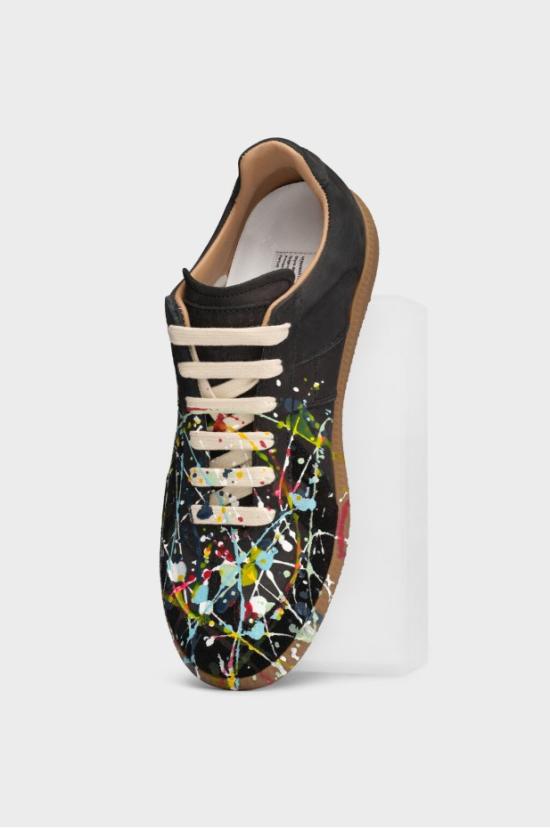 26SS 마르지엘라 스니커즈 S57WS0240P1892 963 BLACK PAINT - MAISON MARGIELA