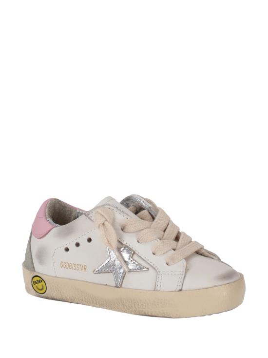 26SS [주니어] 골든구스 스니커즈 GJF00102F004662 11531 WHITE SILVER ICE ORCHID PINK - GOLDEN GOOSE