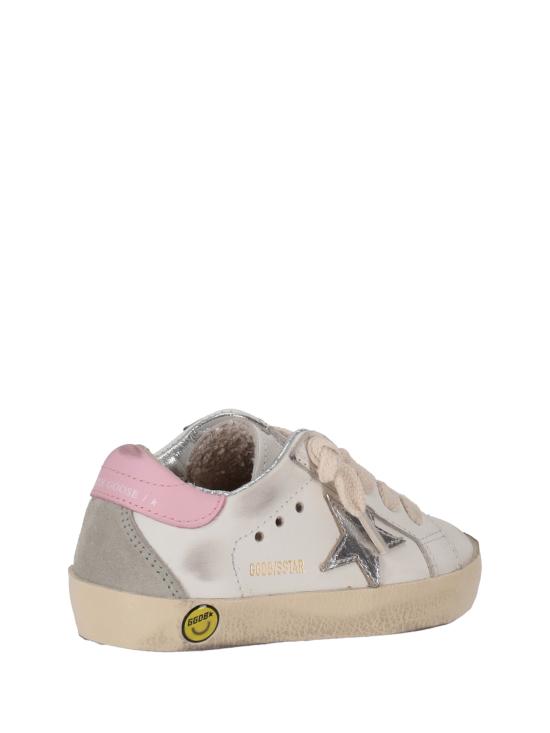 26SS [주니어] 골든구스 스니커즈 GJF00102F004662 11531 WHITE SILVER ICE ORCHID PINK - GOLDEN GOOSE