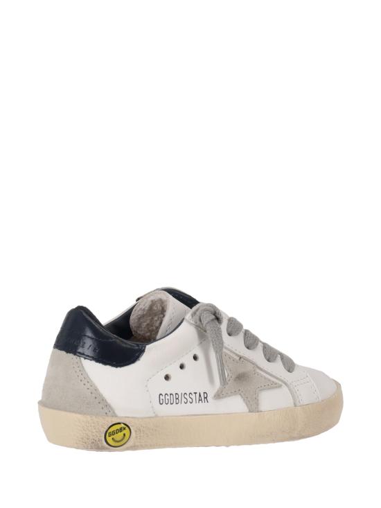 26SS [주니어] 골든구스 스니커즈 GJF00102F000414 10303 WHITE ICE NAVY BLUE - GOLDEN GOOSE