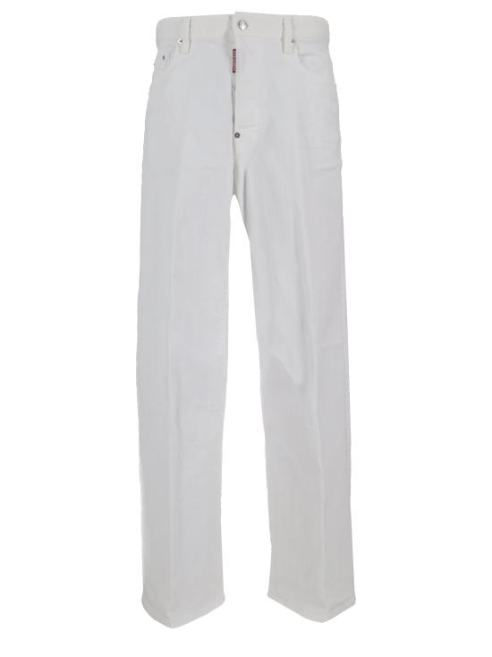 26FW 디스퀘어드2 스트레이트 팬츠 S74LB1718S39781 100 WHITE