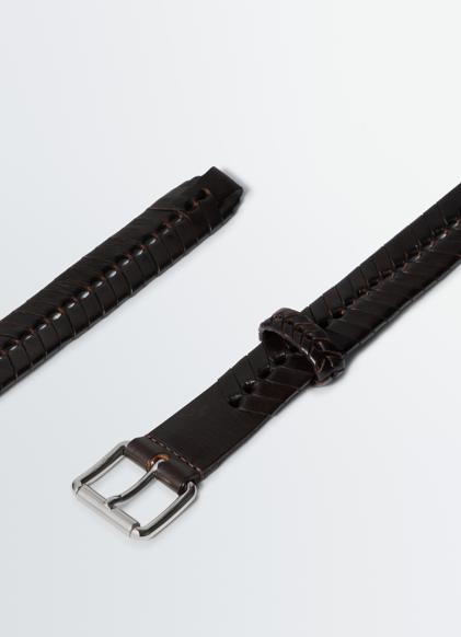 26SS 르메르 가죽 벨트 AC1211LL0055 BR449 DARK BROWN - LEMAIRE