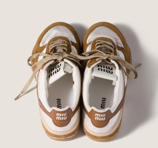 26SS 미우미우 드레스 슈즈 5E428EFA00571L F0TBK TALCO CANNELLA - MIU MIU