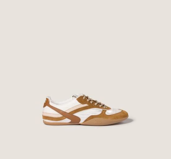 26SS 미우미우 드레스 슈즈 5E428EFA00571L F0TBK TALCO CANNELLA - MIU MIU