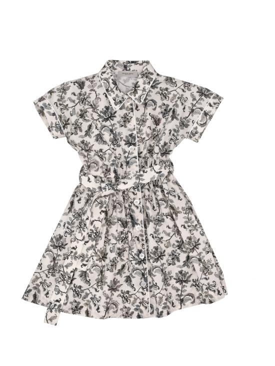 26SS [키즈] 골든구스 원피스 GKP02427P002469 11737 HERITAGE WHITE MULTICOLOR