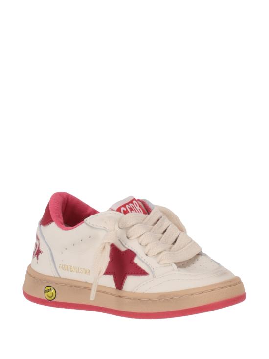 26SS [주니어] 골든구스 스니커즈 GJF00439F004247 10350 WHITE RED - GOLDEN GOOSE