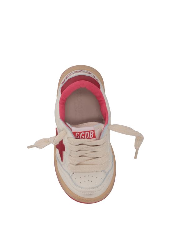 26SS [주니어] 골든구스 스니커즈 GJF00439F004247 10350 WHITE RED - GOLDEN GOOSE