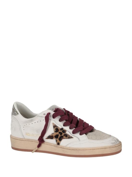 26SS 골든구스 포니 레오파드 스타 볼스타 스니커즈 GWF00117F008068 12382 WHITE GREY HORSY PLATINUM - GOLDEN GOOSE