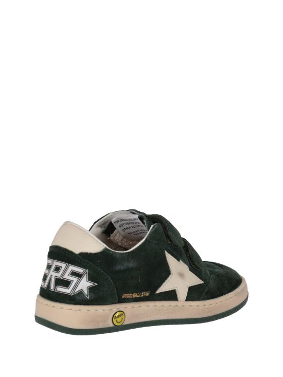 26SS [주니어] 골든구스 스니커즈 GYF00501F008055 35924 DARK GREEN CREAM - GOLDEN GOOSE