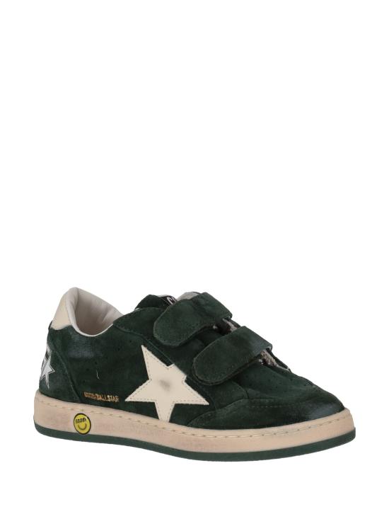 26SS [주니어] 골든구스 스니커즈 GYF00501F008055 35924 DARK GREEN CREAM - GOLDEN GOOSE