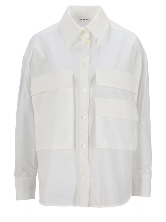 26FW 파로쉬 스커트 D381273CANYOX25W 001 BIANCO