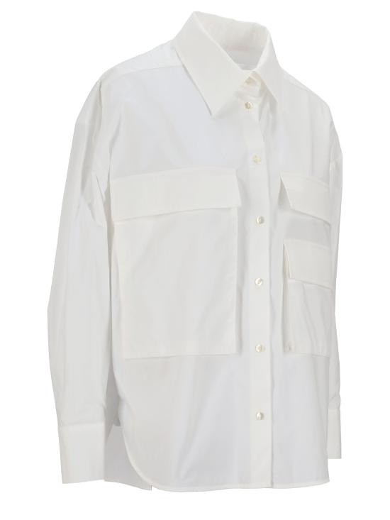 26FW 파로쉬 스커트 D381273CANYOX25W 001 BIANCO - PAROSH