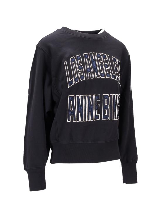 26SS 애니빙 긴팔 티셔츠 A0811677 VTG3 VINTAGE BLACK - ANINE BING