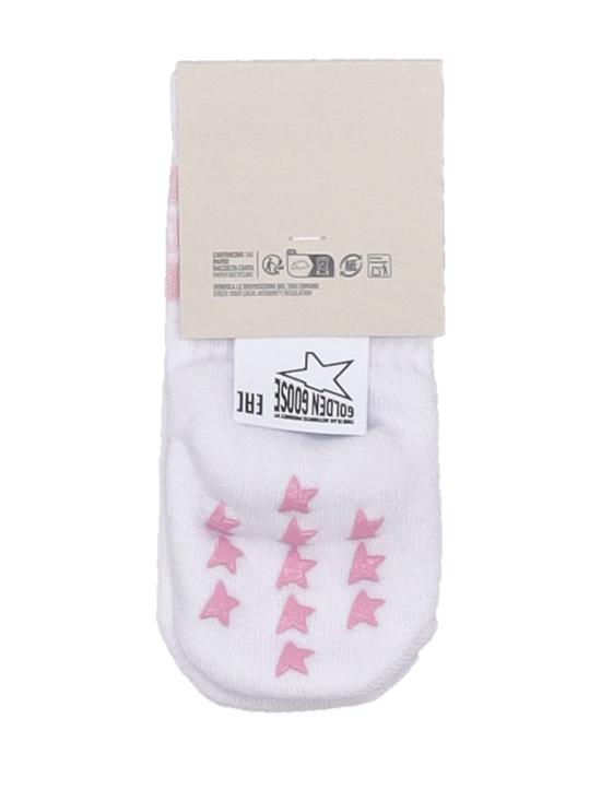 26SS [키즈] 골든구스 발목 양말 GBP01440P001134 25764 BABY OLD WHITE - GOLDEN GOOSE