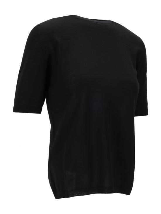 26FW 막스마라 GERICO 버진울 반소매 니트 탑 2521366161600GERICO 002 NERO - MAX MARA