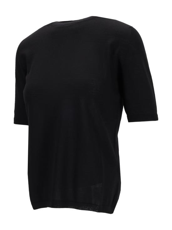 26FW 막스마라 GERICO 버진울 반소매 니트 탑 2521366161600GERICO 002 NERO - MAX MARA