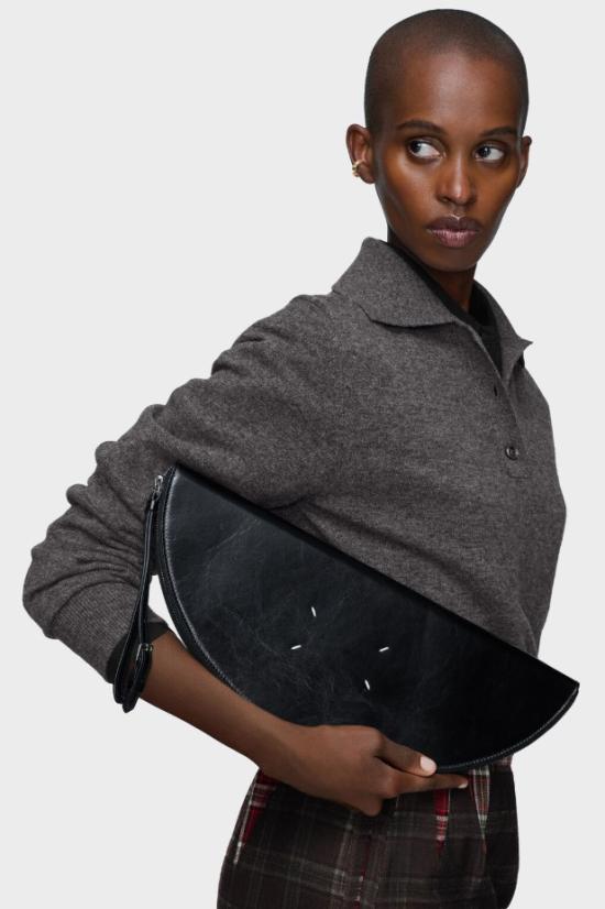 26SS 마르지엘라 하프문 파우치 SB1ZI0015P8831 T8013 - MAISON MARGIELA