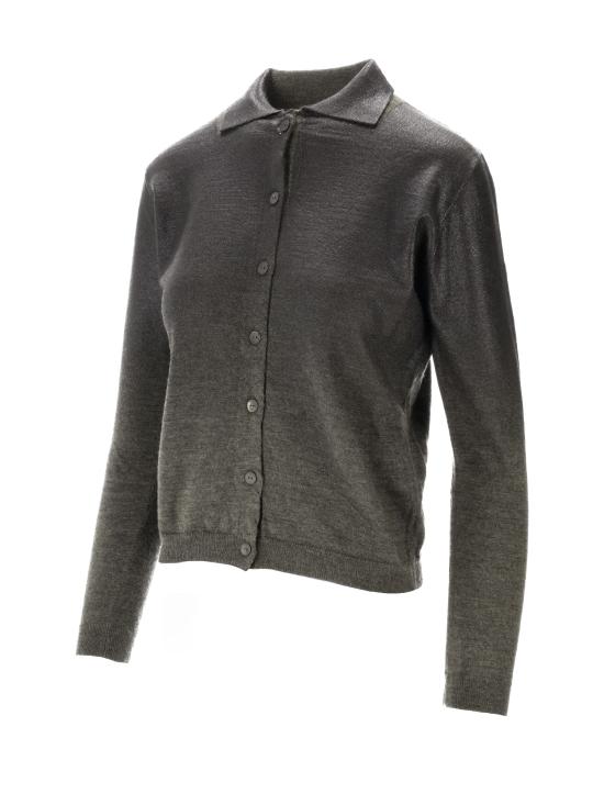 26SS 마르지엘라 울 블렌드 가디건 S51HP0031M13236 696S GREEN BLACK - MAISON MARGIELA