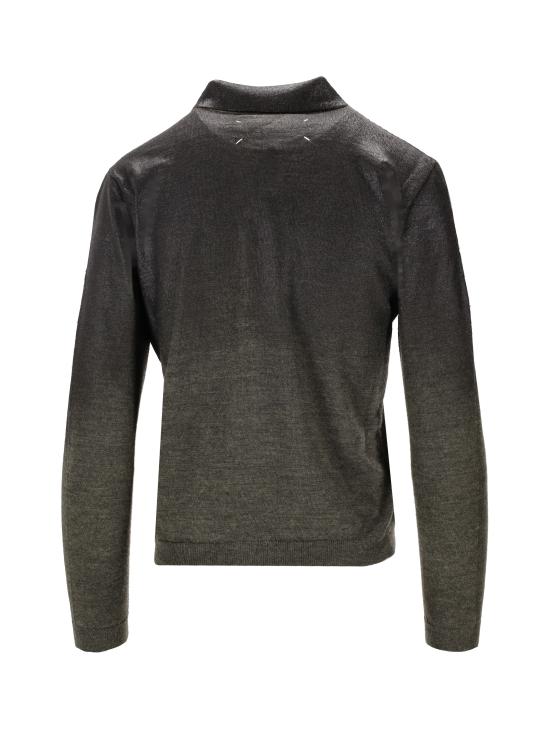 26SS 마르지엘라 울 블렌드 가디건 S51HP0031M13236 696S GREEN BLACK - MAISON MARGIELA