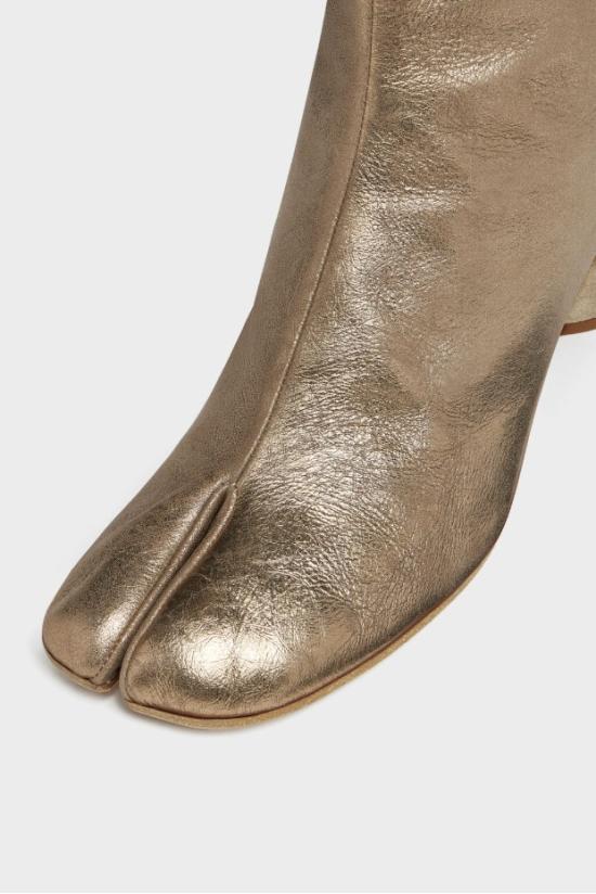 26SS 마르지엘라 타비 앵클 부츠 S58WU0246P7453 HB127 CREAM GOLD - MAISON MARGIELA