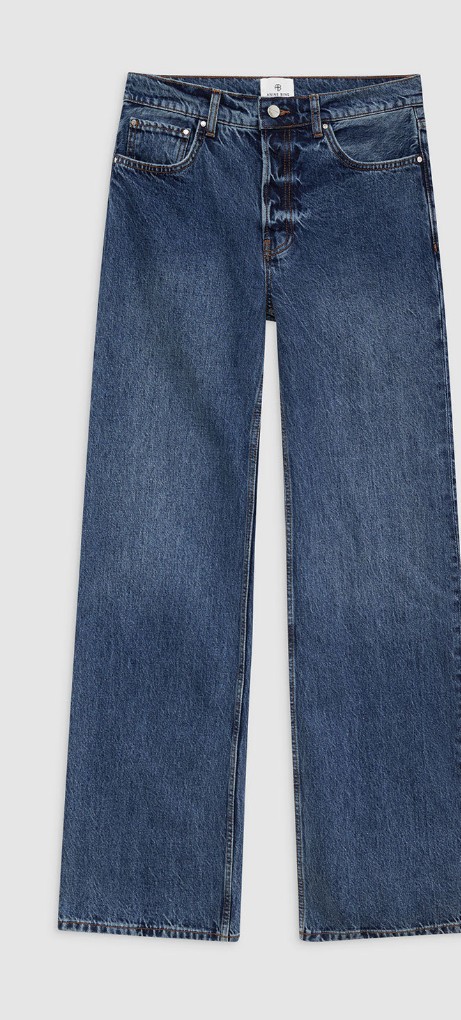 26SS 애니빙 스트레이트 팬츠 A061134418 WHD8 WASHED BLUE