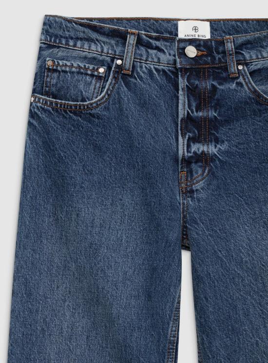 26SS 애니빙 스트레이트 팬츠 A061134418 WHD8 WASHED BLUE - ANINE BING