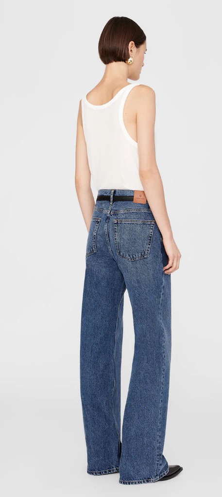 26SS 애니빙 스트레이트 팬츠 A061134418 WHD8 WASHED BLUE - ANINE BING