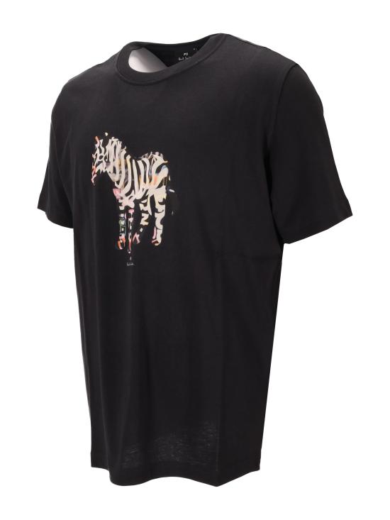 26FW 폴 스미스 지브라 패치 반팔 M2R011RTP5410 79 BLACK - PAUL SMITH