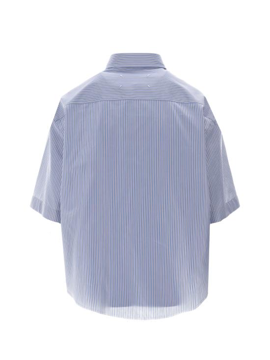 26SS 마르지엘라 숄더백 S51DR0005M35718 001F BLUE KHAKI STRIPE - MAISON MARGIELA