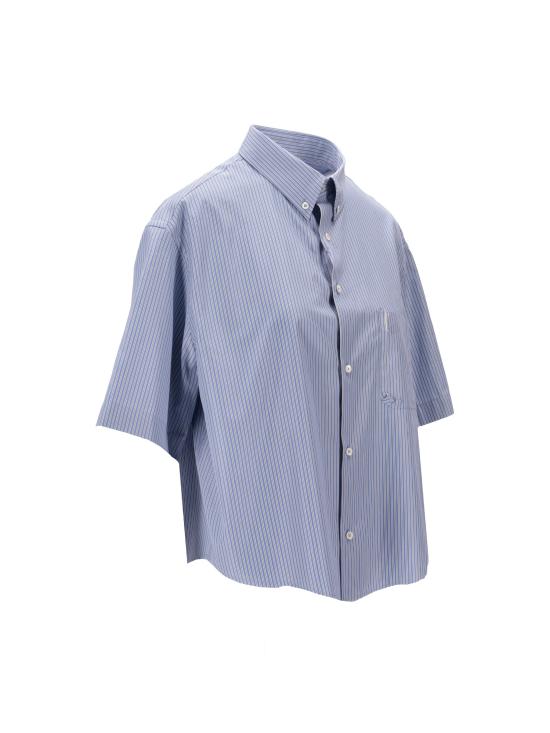 26SS 마르지엘라 숄더백 S51DR0005M35718 001F BLUE KHAKI STRIPE - MAISON MARGIELA