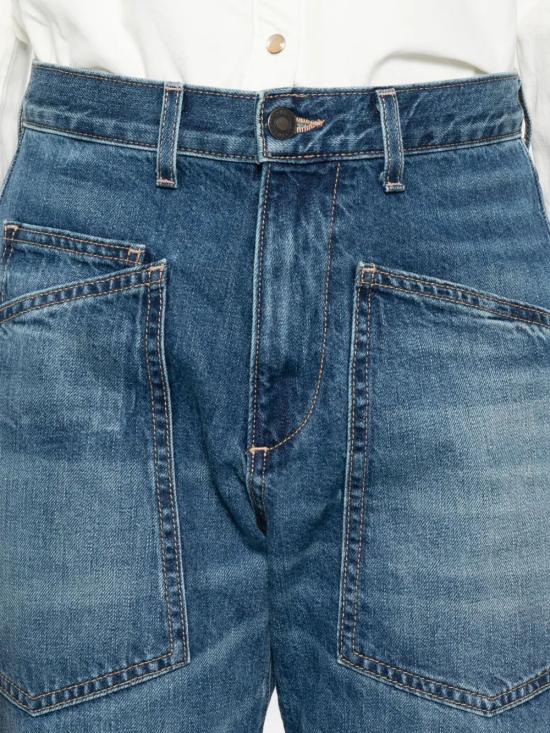 26SS 닐리로탄 스트레이트 팬츠 10193W1451WASH AZUL - NILI LOTAN