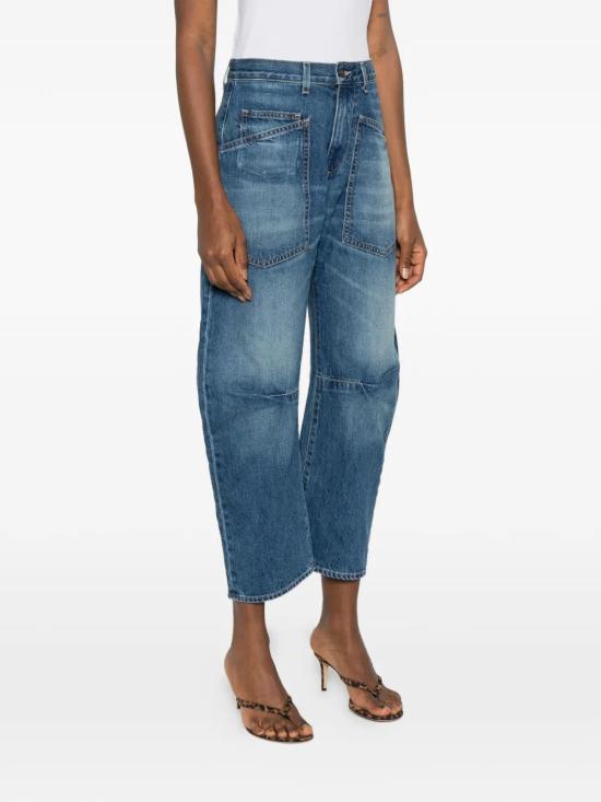 26SS 닐리로탄 스트레이트 팬츠 10193W1451WASH AZUL - NILI LOTAN