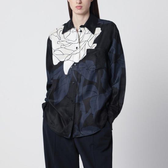 26SS 빅토리아 베컴 셔츠 1224WSH005278RVI NP BLUE