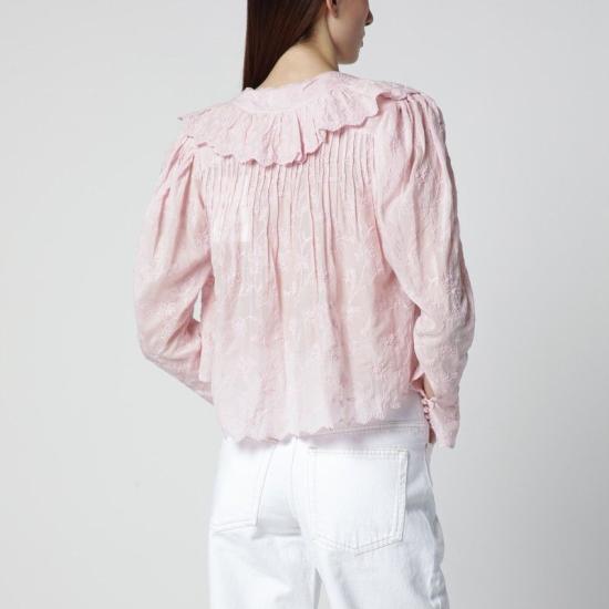 26SS 이자벨마랑 셔츠 HT0808FAD1J03I 40PI PINK - ISABEL MARANT