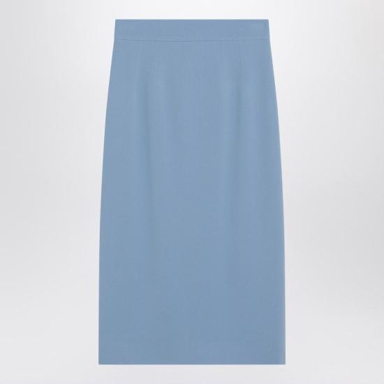 26SS 돌체앤가바나 미디 스커트 F4CS8TFUAE5 B0276 LIGHT BLUE