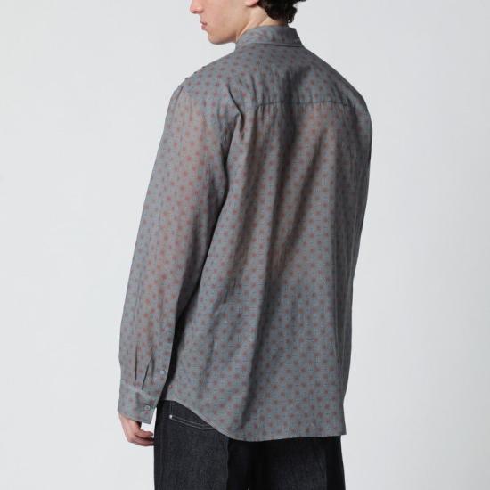26SS 드리스 반 노튼 긴팔 셔츠 207163109 510 GREY - DRIES VAN NOTEN