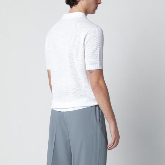 26SS 로베르토 콜리나 반팔 티셔츠 261MYA13224CO 01 WHITE - ROBERTO COLLINA