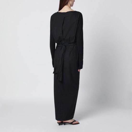 26SS 아워레가시 트위스트 드레스 W2267TVBCO VB BLACK - OUR LEGACY