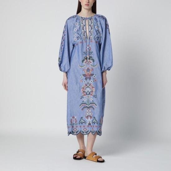 26SS 팜 리오 미디 원피스 349077CO 26051 MULTICOLOR