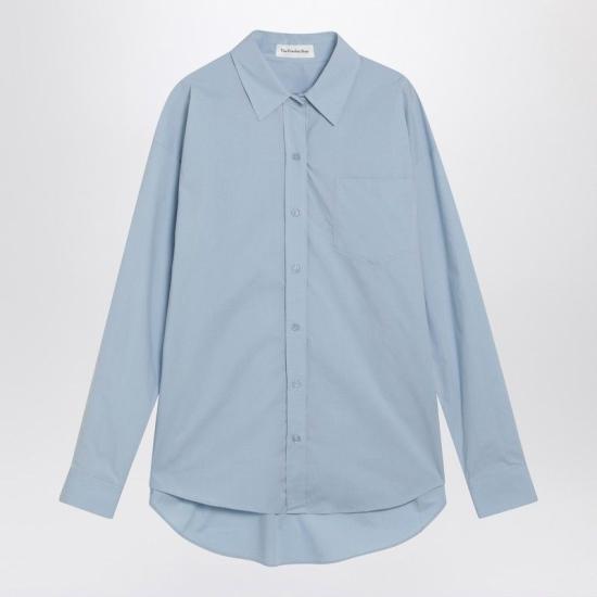 25FW 더프랭키샵 셔츠 CHFS21090CO 329 LIGHT BLUE